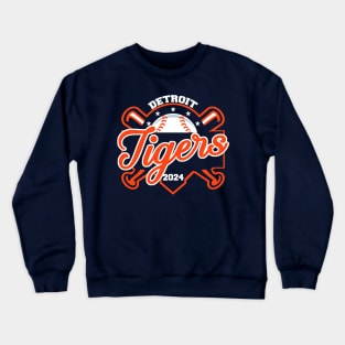 Tigers Baseball Crewneck Sweatshirt